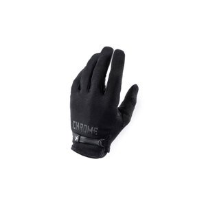 Chrome Industries Cycling Gloves 2.0 Unisex - Rukavice Chrome - Crna - AC-229-BK-NA-L - Size: L