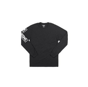 Chrome Industries Flying Lion Long Sleeve Muškarci - Dukserice i džemperi s kapulja Chrome - Crna - AP-473-BK-M - Size: M