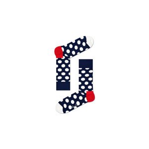 Happy Socks Big Dot Sock Unisex - Nogavice Happy Socks - Crna - BDO01-6650-4-7 - Size: 4-7
