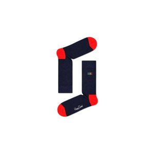Happy Socks Beatles Crosswalk Sock Unisex - Nogavice Happy Socks - Plava - BEA01-6507-4-7 - Size: 4-7