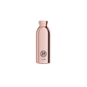 24 Bottles Clima Bottle Rose Gold 500 ml Unisex - Boca 24Bottles - Roza - CB_050_104-One-size - Size: One size