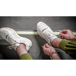 Clae Edwin White Milled Leather Neo Mint Muškarci - Cipele Clae - Bijela - CL20AED03-WMM-7.5 - Size: 7.5