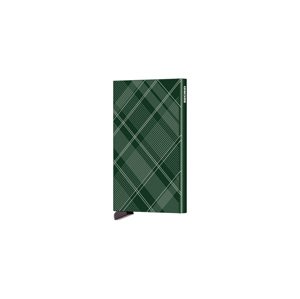 Secrid Cardprotector Laser Tartan Green Unisex - Novčanik Secrid - Zelena - CLa-Tartan-Green-One-size - Size: One size