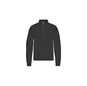 Colorful Standard Organic Quarter Zip Unisex - Dukserice i džemperi s kapulja Colorful Standard - Crna - CS1014-DB-M - Size: M