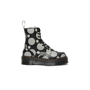 Dr. Martens Jadon Polka Dot Smooth Leather Platform Boots Žene - Cipele Dr. Martens - Crna - DM26882009-5 - Size: 5