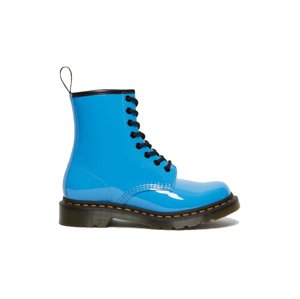Dr. Martens Vegan 1460 Patent Leather Boots Žene - Cipele Dr. Martens - Plava - DM26895416-3 - Size: 3