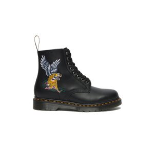 Dr. Martens 1460 Souvenir Embroidered Leather Boots Muškarci - Cipele Dr. Martens - Crna - DM26929001-4 - Size: 4