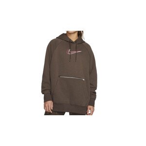Nike Sportswear Hoodie Žene - Dukserice i džemperi s kapulja Nike - Smeđa - DO2566-237-M - Size: M