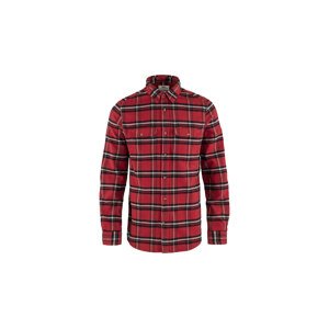 Fjällräven Övik Heavy Flannel Shirt M Muškarci - košulja Fjällräven - Crvena - F82978-345-021-S - Size: S