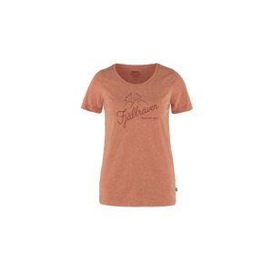Fjällräven Sunrise T-Shirt W Rowan Red-Melange Žene - Dukserice i džemperi s kapulja Fjällräven - Narančasta - F83530-333-999-S - Size: S