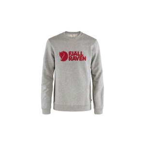 Fjällräven Logo Sweater M Grey Melange Muškarci - Dukserice i džemperi s kapulja Fjällräven - Siva - F84142-020-999-S - Size: S