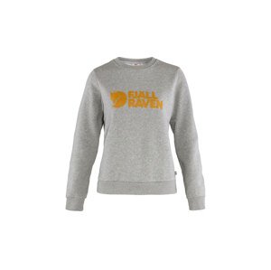 Fjällräven Logo Sweater W Grey Melange Žene - Dukserice i džemperi s kapulja Fjällräven - Siva - F84143-020-999-XS - Size: XS