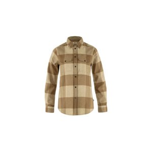 Fjällräven Canada Shirt LS W Brown-Light Beige Žene - košulja Fjällräven - Svijetlo smeđa - F90835-232-191-M - Size: M