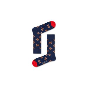 Happy Socks Gingerbread Man Sock Muškarci - Nogavice Happy Socks - Plava - GIN01-6000-7.5-11.5 - Size: 7.5-11.5