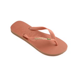 Havaianas Brasil Logo Unisex - Flip Flop Havaianas - Roza - H4110850-9259-BRA-35/36 - Size: BRA-35/36