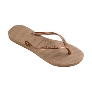 Havaianas Slim Logo Metallic Rose Gold Žene - Flip Flop Havaianas - Roza - H4119875-3581-BRA-35/36 - Size: BRA-35/36