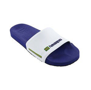 Havaianas Slide Brasil Naval Blue Unisex - Sandale Havaianas - Plava - H4142616-3296-BRA-37/38 - Size: BRA-37/38