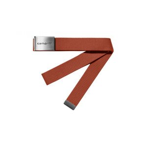 Carhartt WIP Clip Belt Chrome Unisex - Pojas Carhartt WIP - Crvena - I019176_1CL_XX-One-size - Size: One size