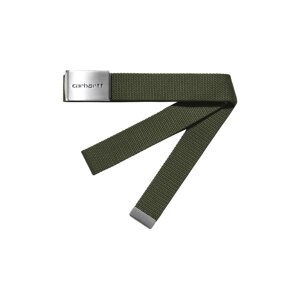 Carhartt WIP Clip Belt Chrome Office Green Unisex - Pojas Carhartt WIP - Zelena - I019176_666_XX-One-size - Size: One size