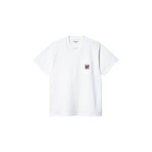 Carhartt WIP S/S Stretch Pocket T-Shirt White Muškarci - Majice Carhartt WIP - Bijela - I031831_02_XX-S - Size: S