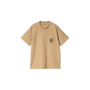 Carhartt WIP S/S Fragments Pocket T-Shirt Dusty H Brown Muškarci - Majice Carhartt WIP - Smeđa - I034407_0IA_XX-L - Size: L