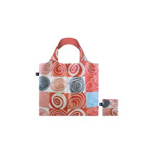 Loqi Louise Bourgeois - Spiral Grids Recycled Bag Unisex - Ruksaci i torbe LOQI - Crvena - LB.SP-One-size - Size: One size