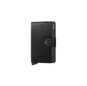 Secrid Miniwallet Original Black & Brown Unisex - Novčanik Secrid - Crna - M-Black-Brown-One-size - Size: One size