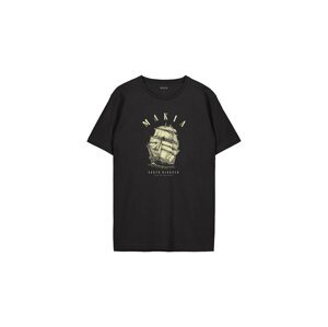 Makia O-Hoi T-shirt M Muškarci - Majice Makia - Crna - M21321_999-S - Size: S
