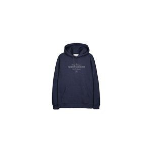 Makia District Hooded Sweatshirt M Muškarci - Dukserice i džemperi s kapulja Makia - Plava - M40066_674-L - Size: L