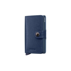 Secrid Miniwallet Crisple Navy Unisex - Novčanik Secrid - Plava - MC-Navy-One-size - Size: One size