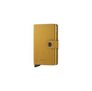 Secrid Miniwallet Crisple Ochre Unisex - Novčanik Secrid - Žuta - MC-Ochre-One-size - Size: One size