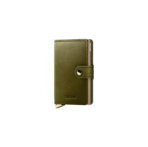 Secrid Premium Miniwallet Dusk Olive Unisex - Novčanik Secrid - Zelena - MDu-Olive-One-size - Size: One size