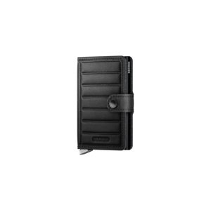 Secrid Premium Miniwallet Emboss Lines Black Unisex - Novčanik Secrid - Crna - MEl-Black-One-size - Size: One size