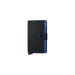 Secrid Miniwallet Matte Black-Blue Unisex - Novčanik Secrid - Bezbojan - MM-Black-Blue-One-size - Size: One size