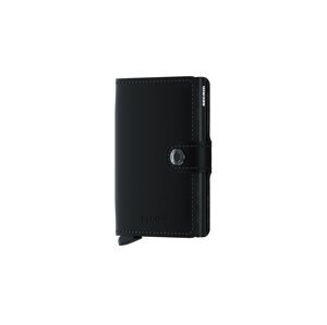 Secrid Miniwallet Matte Black Unisex - Novčanik Secrid - Crna - MM-Black-One-size - Size: One size