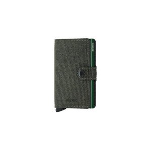 Secrid Miniwallet Twist Green Unisex - Novčanik Secrid - Zelena - MTw-green-One-size - Size: One size