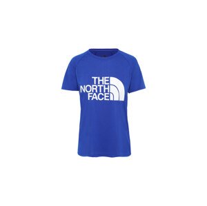 The North Face W Graphic Play Hard slim Fit Tee Žene - Majice The North Face - Plava - NF0A3YHKDW4-S - Size: S