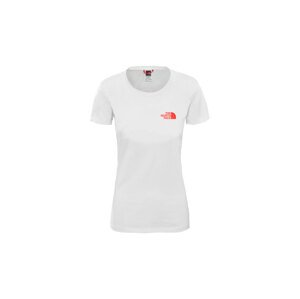 The North Face W Bf Red Box Tee Žene - Majice The North Face - Bijela - NF0A4M5QZW2-XS - Size: XS