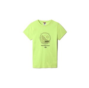 The North Face W Galahm Graphic T-shirt Žene - Majice The North Face - Zelena - NF0A7R29HDD-S - Size: S