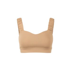 Norba Ruffle Wave Bra Sand Žene - Dolje Norba Clothing - Svijetlo smeđa - NRB-RWB-S-XS - Size: XS