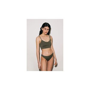 Norba Split Swim Top Green Žene - Dolje Norba Clothing - Zelena - NRB-SB-G-S - Size: S