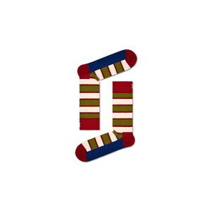 Happy Socks Stripe Sock Unisex - Nogavice Happy Socks - Velikobojan - P000082-4-7 - Size: 4-7