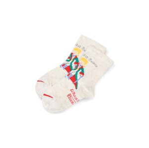 MuseARTa Le Petit Prince - General Unisex - Nogavice MuseARTa - Svijetlo smeđa - PP-GE-57-31-34 - Size: 31-34