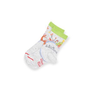 MuseARTa Le Petit Prince - Sheep and Fox Unisex - Nogavice MuseARTa - Siva - PP-SF-57-31-34 - Size: 31-34