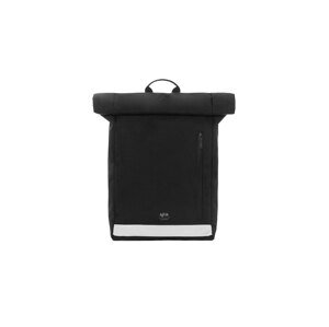 Lefrik Roll Reflective Rucksack Black Unisex - Ruksaci i torbe Lefrik - Crna - Reflective_BLK-One-size - Size: One size