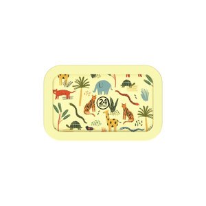 24 Bottles Snackbox Jungle Friends 700 ml Unisex - Boca 24Bottles - Velikobojan - SB_070_1967-One-size - Size: One size