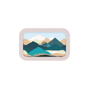 24 Bottles Snackbox Mountains 700 ml Unisex - Boca 24Bottles - Velikobojan - SB_070_1979-One-size - Size: One size