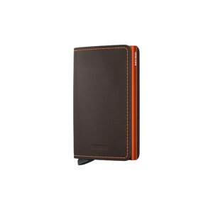 Secrid Slimwallet Matte Trufﬂe & Orange Unisex - Novčanik Secrid - Narančasta - SM-Trufﬂe-Orange-One-size - Size: One size
