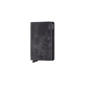 Secrid Slimwallet Vintage Grey-Black Unisex - Novčanik Secrid - Crna - SV-Grey-Black-One-size - Size: One size