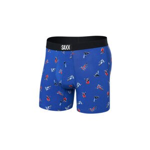 Saxx Vibe Super Soft Comfort Blend Boxer Brief 5" Muškarci - Dolje Saxx - Plava - SXBM35-WIN-L - Size: L